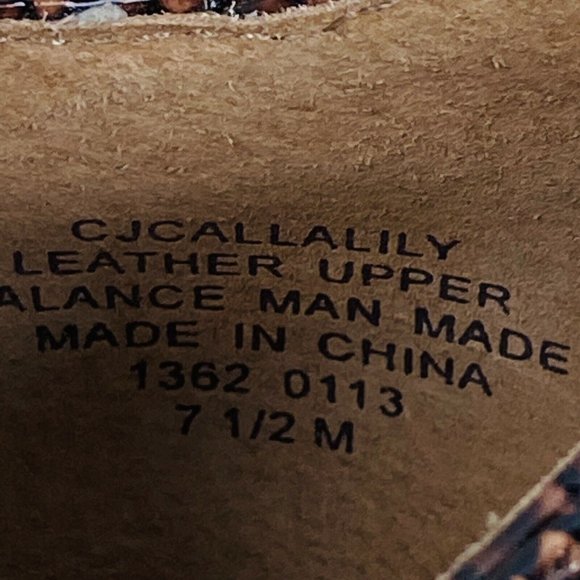 Circa Joan & David Callalily Pump 7.5 Brown Heels - Picture 9 of 10